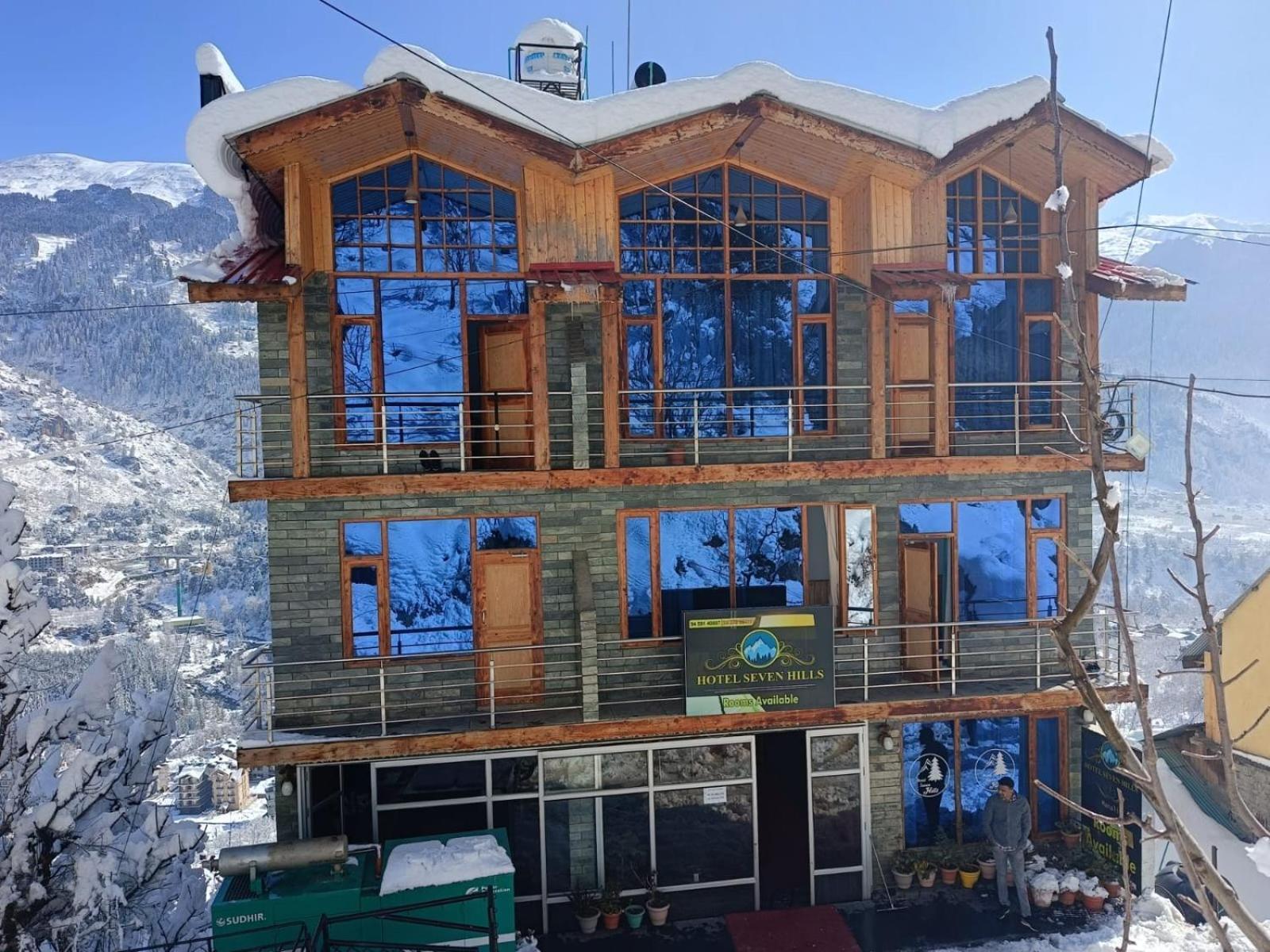 Hotel Seven Hills Manali Ngoại thất bức ảnh